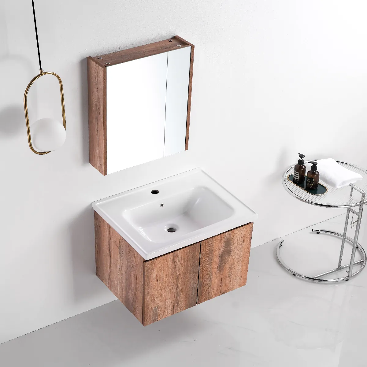 Vasile PVC Cabinet with Insert Basin 700mm